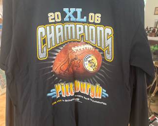 2006 Championship Pittsburgh Steelers Jerome Bettis T-shirt