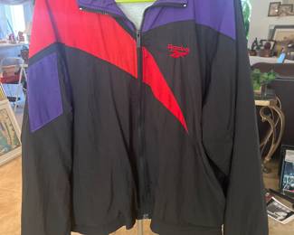 Reebok windbreaker jacket size M
