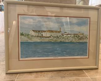 The Ormond Hotel signed by Jim Nickley '91, 141/250