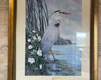 Paragon Great Heron by J W  Harris