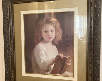 " The Storybook" by William  Adololphe Bouguereau