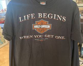 Men's Harley Davidson T-shirt,l size L