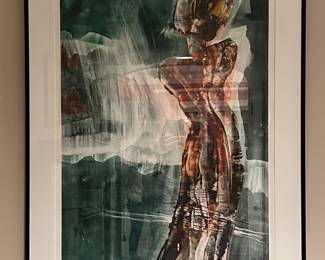 "Monoprint," Singed Clara Bohrer '91