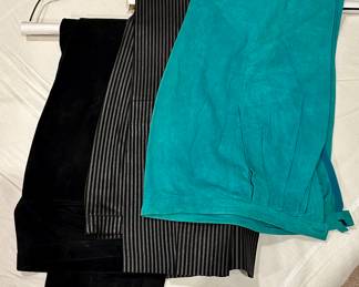 Vintage Roberto Cavalli Suede Pants