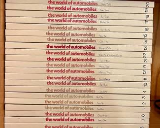 The World of Automobiles Books