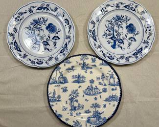 Blue Danube Plates