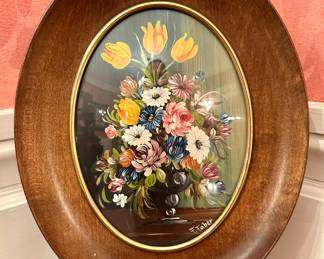 This is the largest - Vintage - hand painted in France