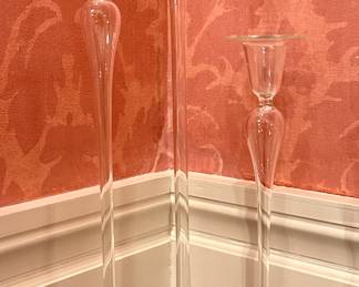 Art Glass Candlesticks