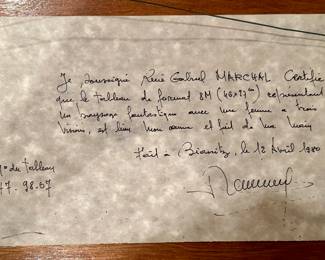 detail - painted in Biarritz, France