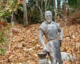 Cement Garden Statue