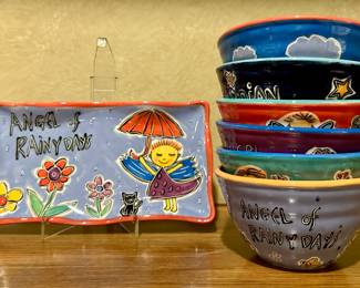 Everyday Angel's Plates & Bowls by Outi