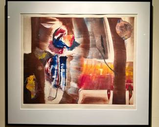 Clare Bohrer Abstract - signed, lower right