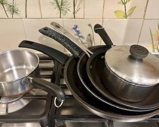 Assorted Pots & Pans