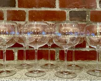 (8) Balloon Wine Glasses