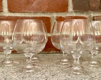 (6) Mikasa Brandy Snifters