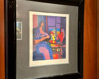 Marcel Mouley, Signed Lithograph 251/390