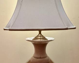 Vintage Alabaster Lamp