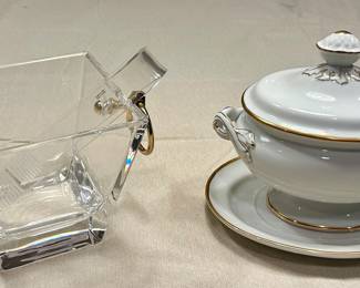 Ice Bucket & Andrea by Sadek Condiment Dish