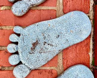 Cement Garden Footprints