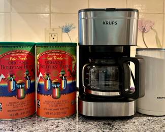 Krups Coffee Pot & Grinder
