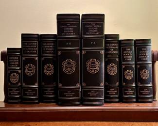 Set of 500th Anniversary Edition Oxford Reference Classics of the English Language with Case