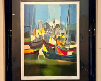 Marcel Mouley -Artist's Proof, 16/50 French Artist born in 1918 and deceased in 2008