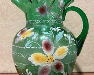 Hand Painted Pitcher