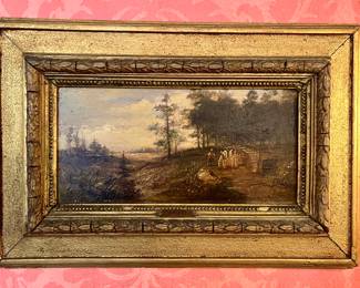 Oil on Board, Signed G. Salvi - 19th C Italian Artist