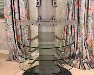 BDI Tempered Glass TV Stand