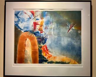 Clare Bohrer Abstract, Signed lower right