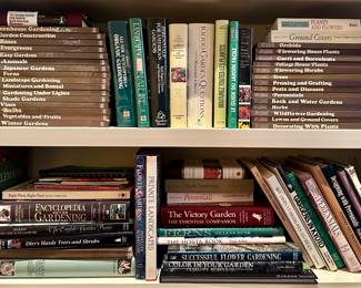 Assorted Gardening Books