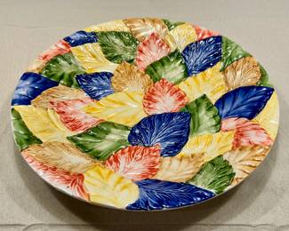 Embossed Leaf Plate