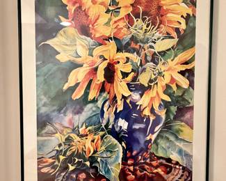 Sunflowers Framed Poster