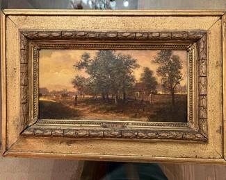 Oil on Board, Signed G. Salvi - 19th C Italian Artist
