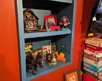 Vintage monsters and collectibles 