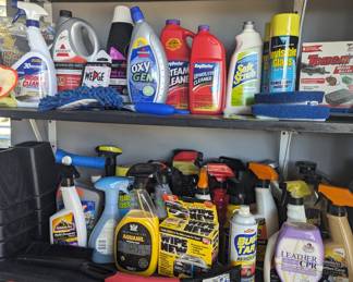 Cleaners, car products and more