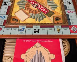 Vintage 70th Anniversary Monopoly game