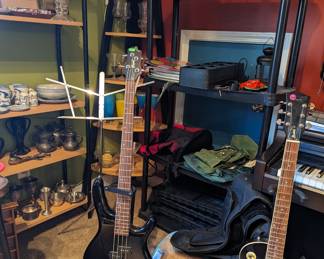 Instruments- bass and guitar 