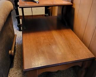 Mid century wooden end table