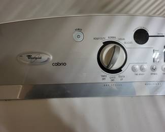 Whirlpool Cabrio dryer