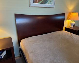 BUY IT NOW: Queen Size Bed Frame by Lifestyle Solutions. $300