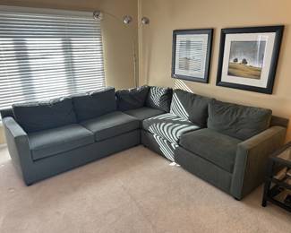 BUY IT NOW: Sectional Sofa by Crate & Barrel. $550