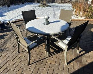 BUY IT NOW: Outdoor Patio Set. Table with 4 Chairs. $150