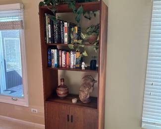BUY IT NOW: Vintage Mid-Century Modern Danish Teak Shelving Cabinet. $225