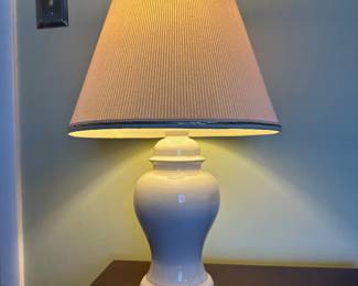 Cream Table Lamp