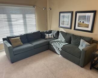 BUY IT NOW: Sectional Sofa by Crate & Barrel. $550