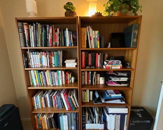 BUY IT NOW: Vintage Mid-Century Modern Danish Teak Bookshelves (2 Available). $180 each.