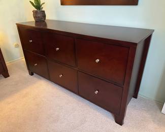 BUY IT NOW: 6-Drawer Dresser + Mirror by Lifestyle Solutions. $250