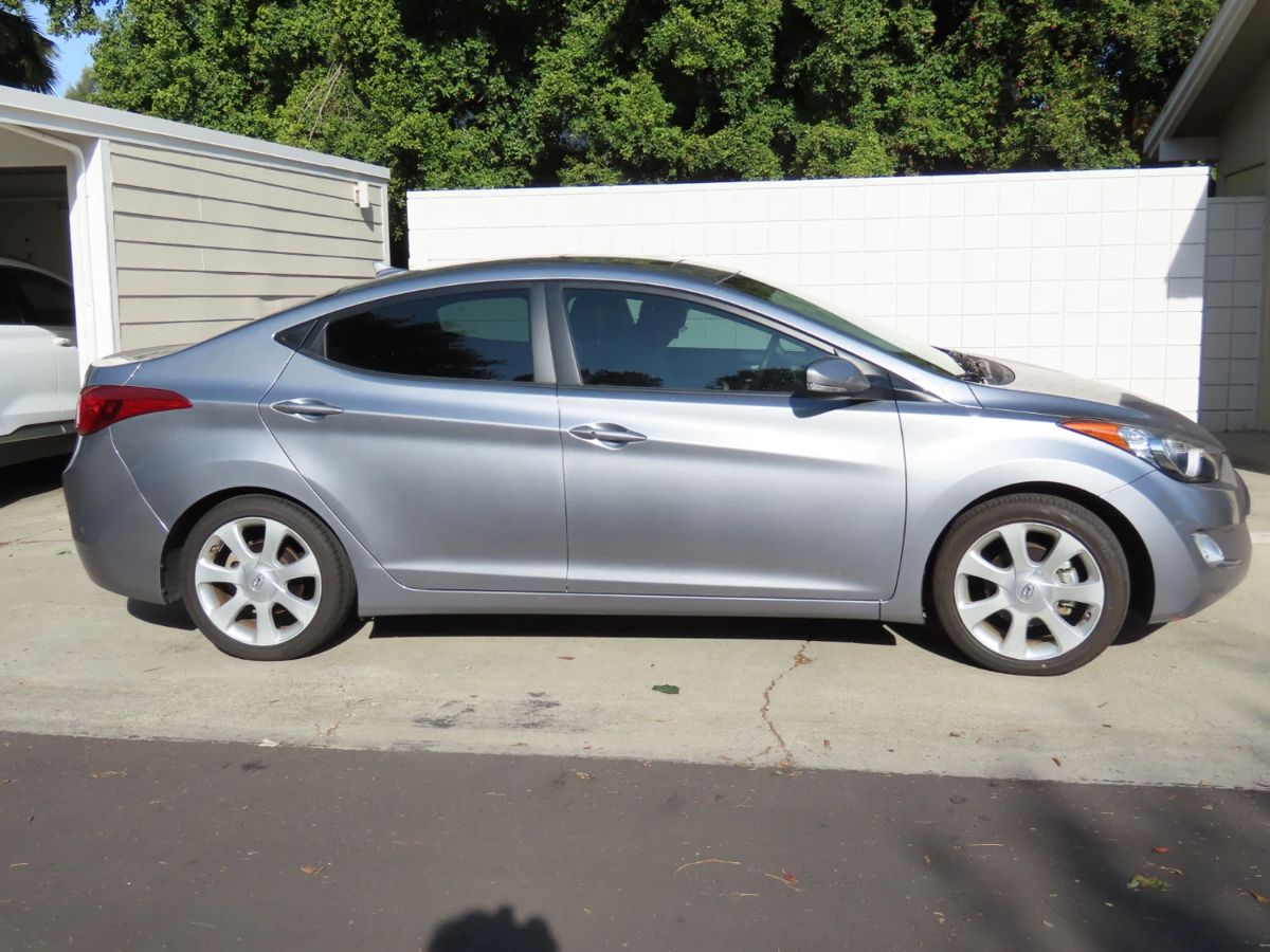 2013 Hyundai Elantra, Limited. 55,000 miles. 1.8 liter,    4 cylinder. 6 speed automatic FWD.  Leather interior, moon/sunroof. Non smoker, no pets. New battery, new tires. Very good condition.
