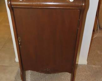 Sheet music cabinet.